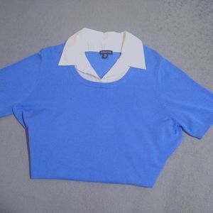 Xl blue George sweater top
